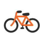 png-transparent-emojipedia-bicycle-noto-fonts-cycling-cycling-bicycle-frame-orange-logo